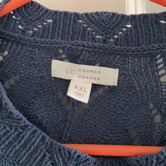 Lauren Conrad soft cropper sweater - Picture 4 of 4